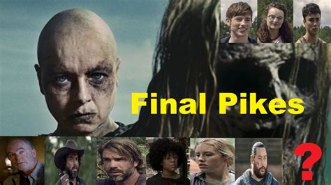 heads on pikes|‘The Walking Dead’: Which Characters Are on the Pikes in the .